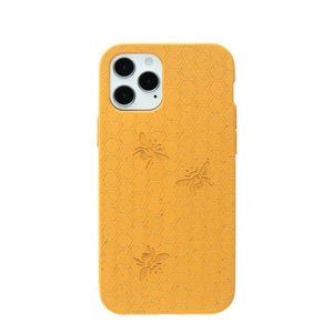 Yellow/golden honey bee pela sustainable iPhone 12/ iPhone 12pro phone c…